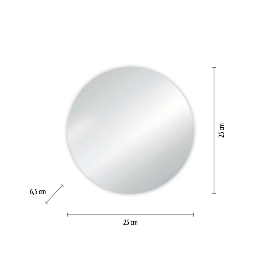 Design wall lamp Akku Puntua Ø 25cm chrome Paul Neuhaus 4012248375839