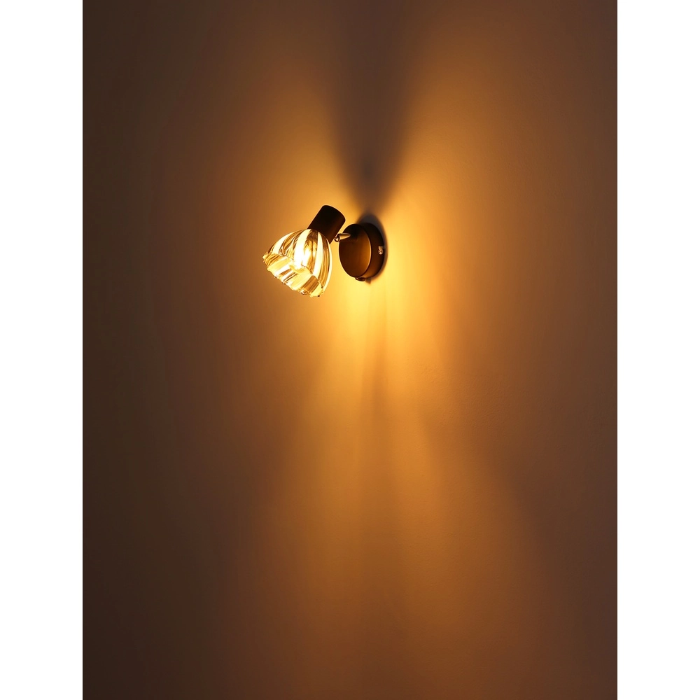Wall lamp Zachery Black Globo 9007371528493