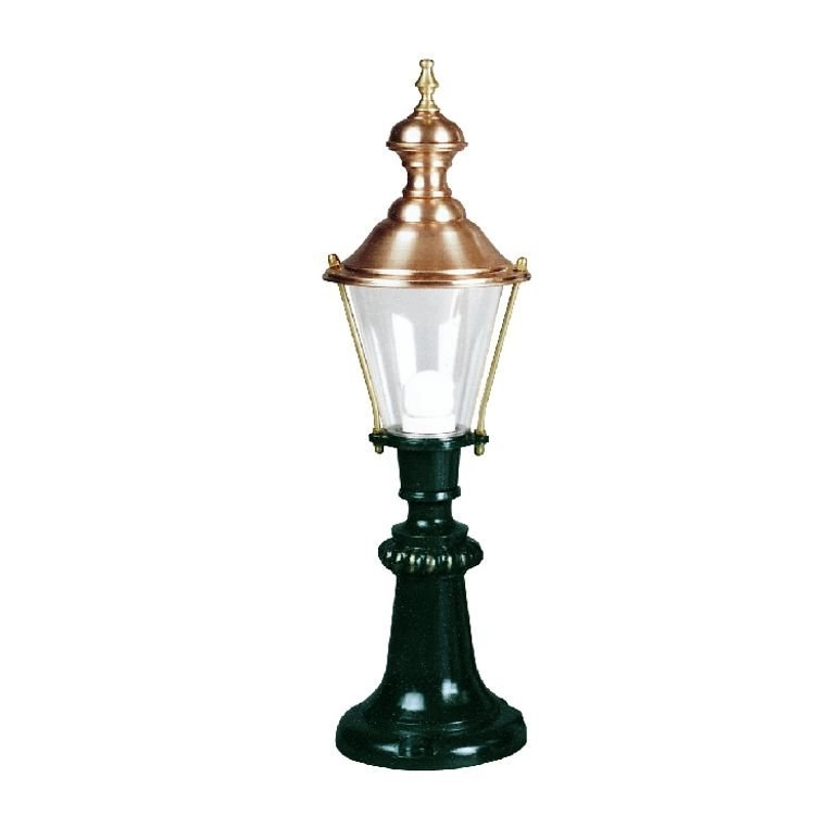 Nostalgic pedestal lamp Breda A 209 black
