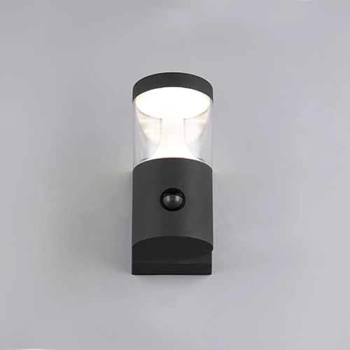 Wall lamp Tagus anthracite with sensor Trio 4017807686821