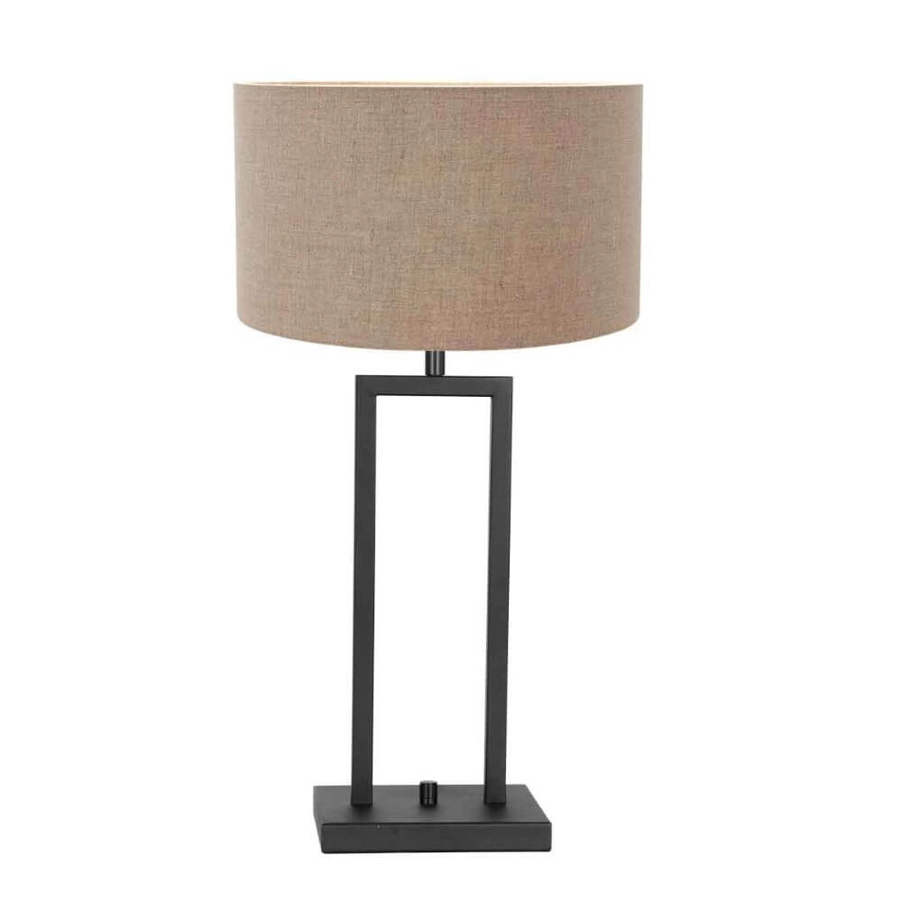 Rural table lamp Stanger with taupe hood Steinhauer 8712746151664