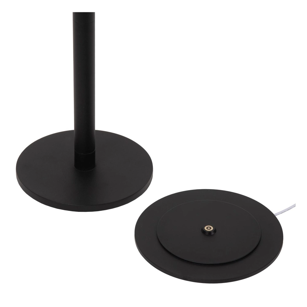 Rechargeable reading lamp Antrim 2-light black IP54 Lucide 5411212272270