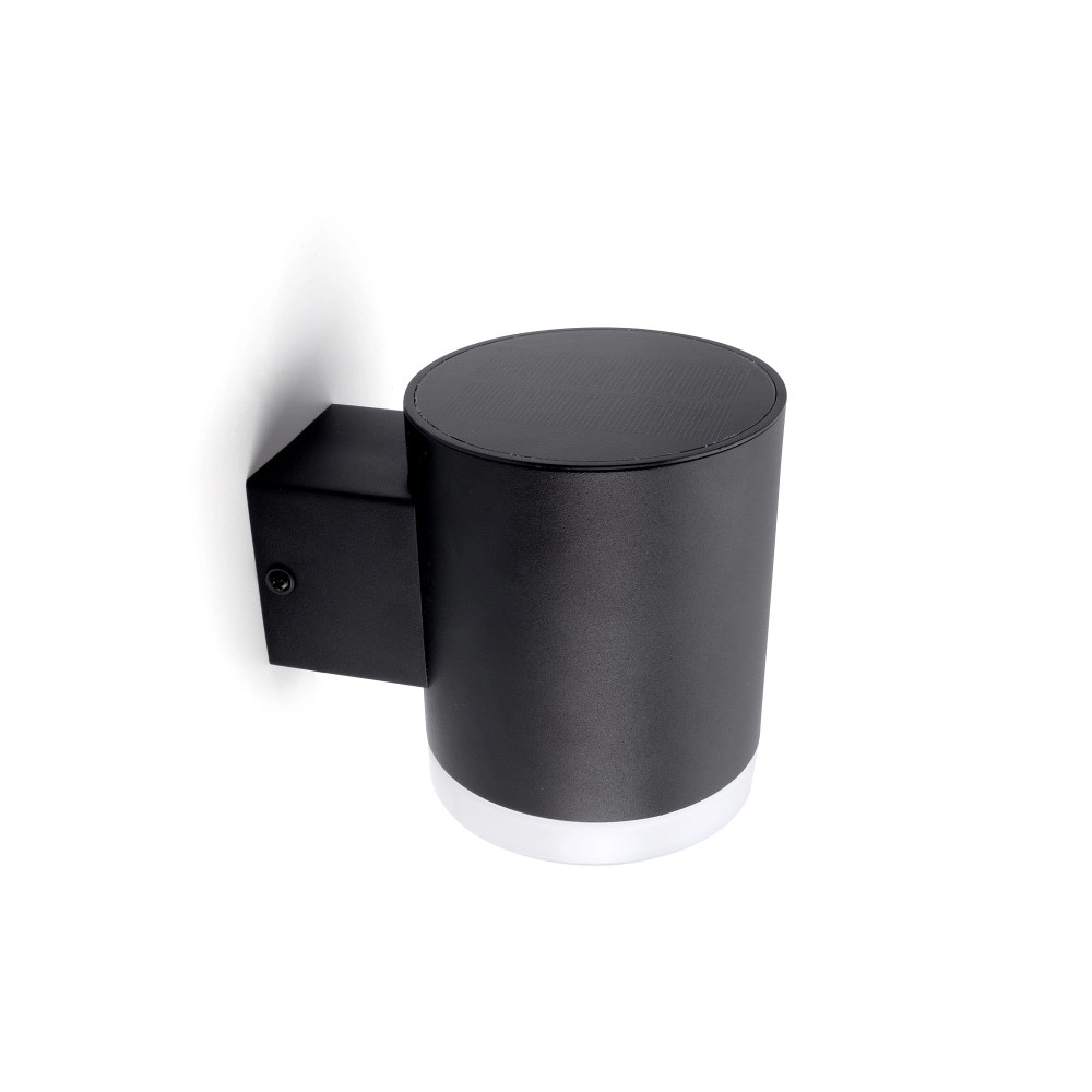 Solar wall lamp True Black Lyora 5055788300755