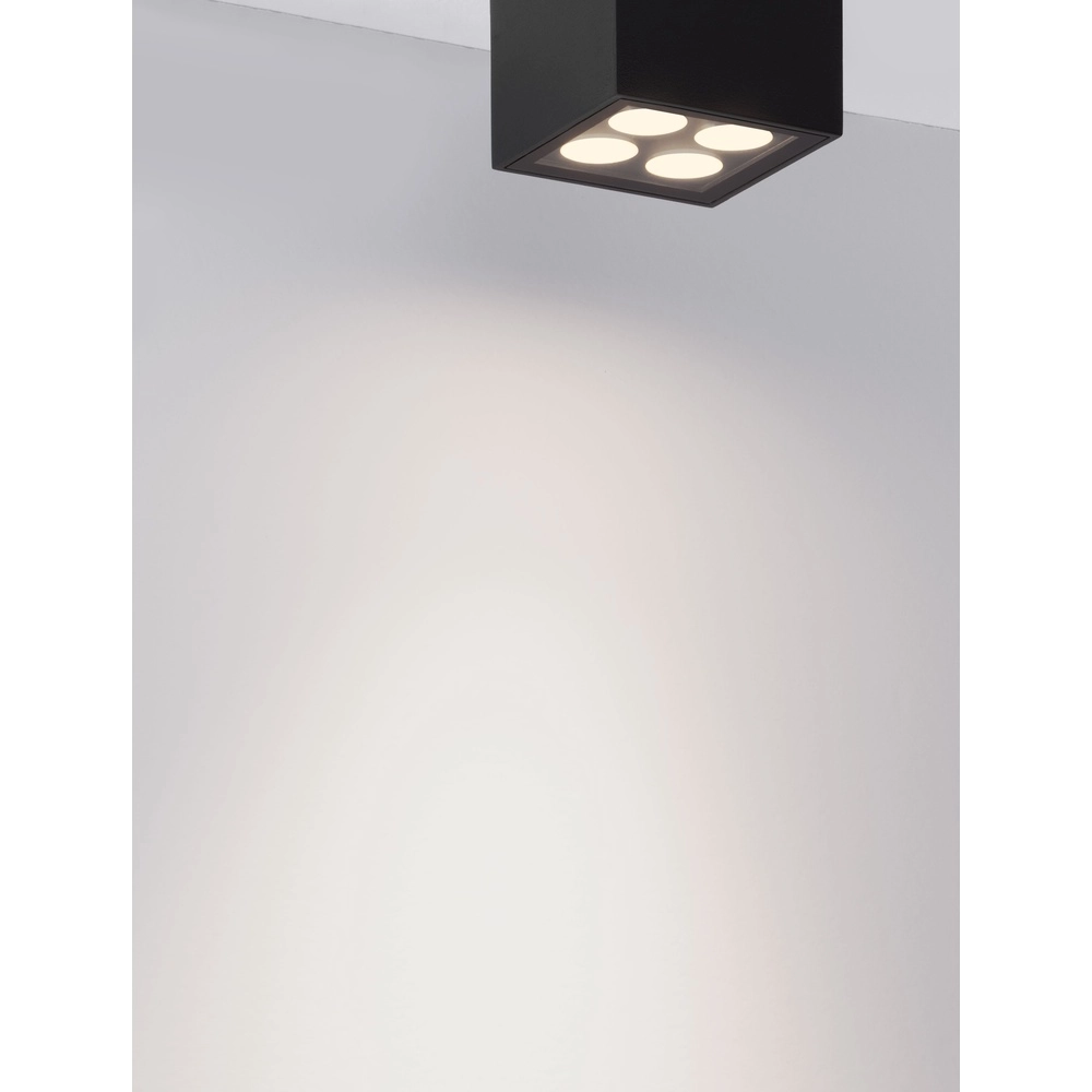 Ceiling lamp Jax square 8cm anthracite Lyora 5212017470591