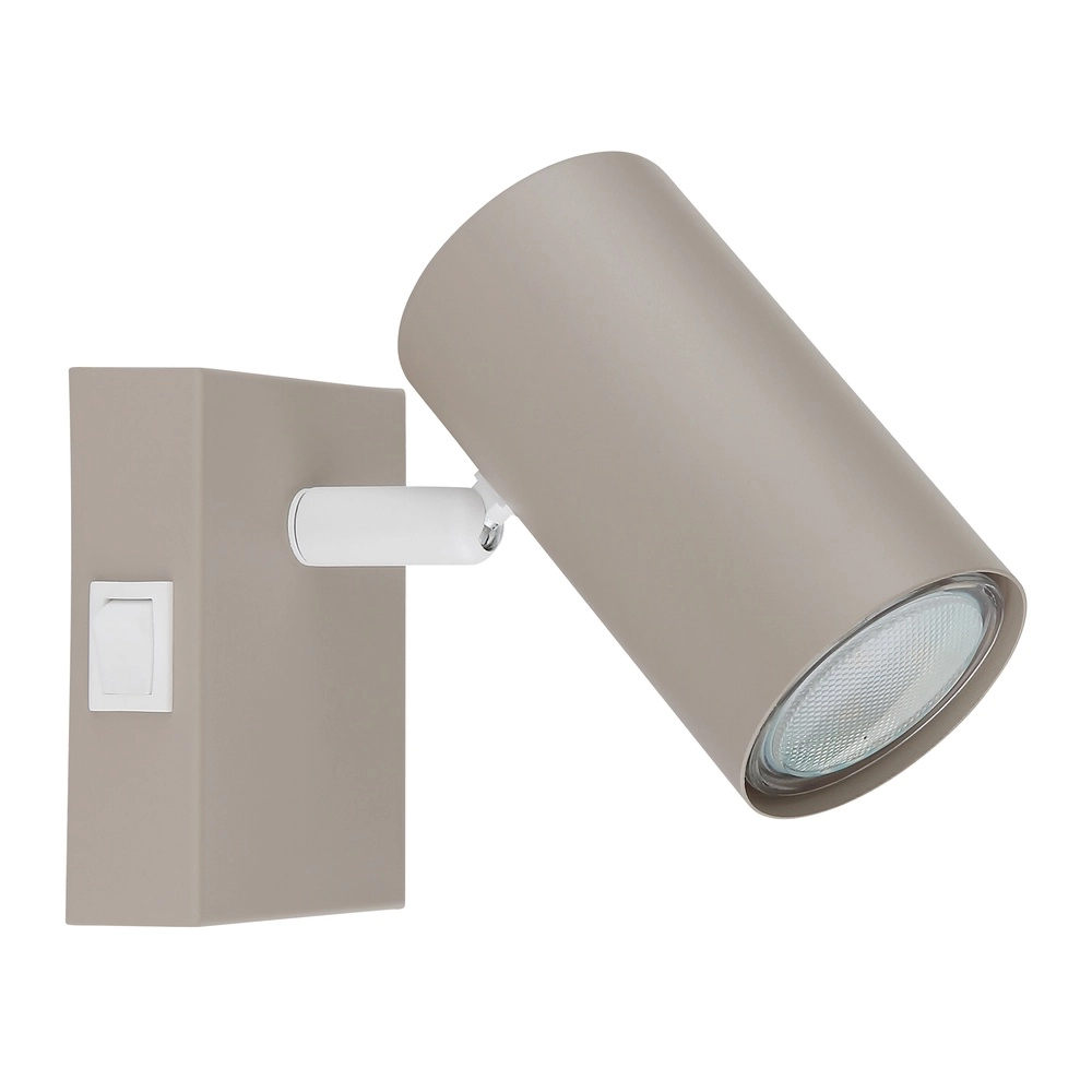 Single wall spotlight Robby sand brown Globo 9007371578443
