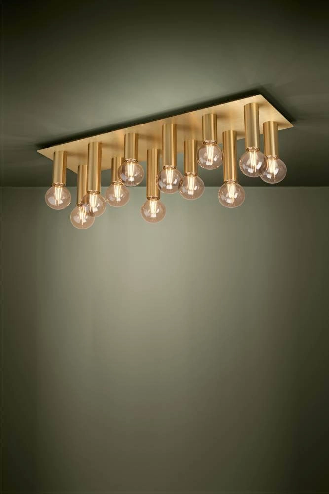 Gold ceiling lamp Marzeno 93cm Stars of Light 9002759399610