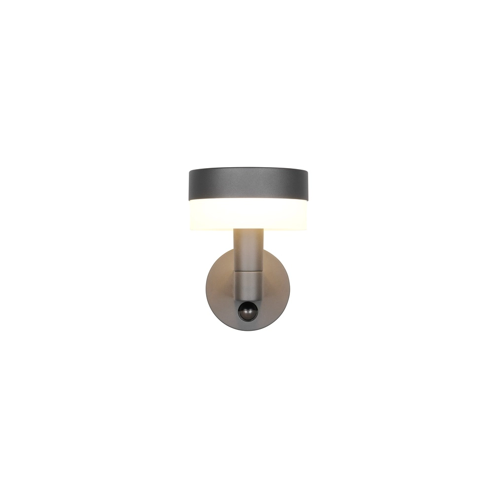 Design wall lamp Mackenzie anthracite with sensor Trio 4017807648539