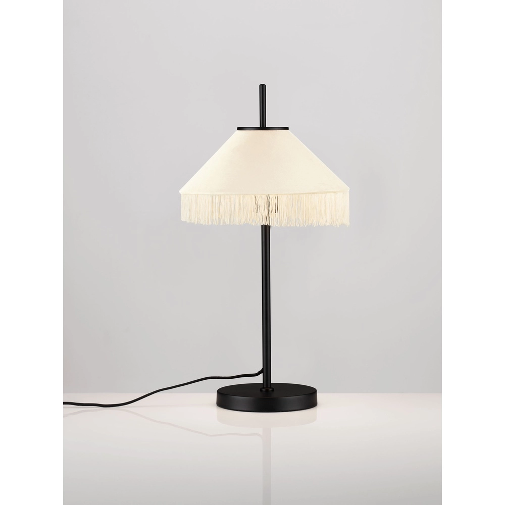 Tiffany table lamp Velvy beige Lyora 5212017493804