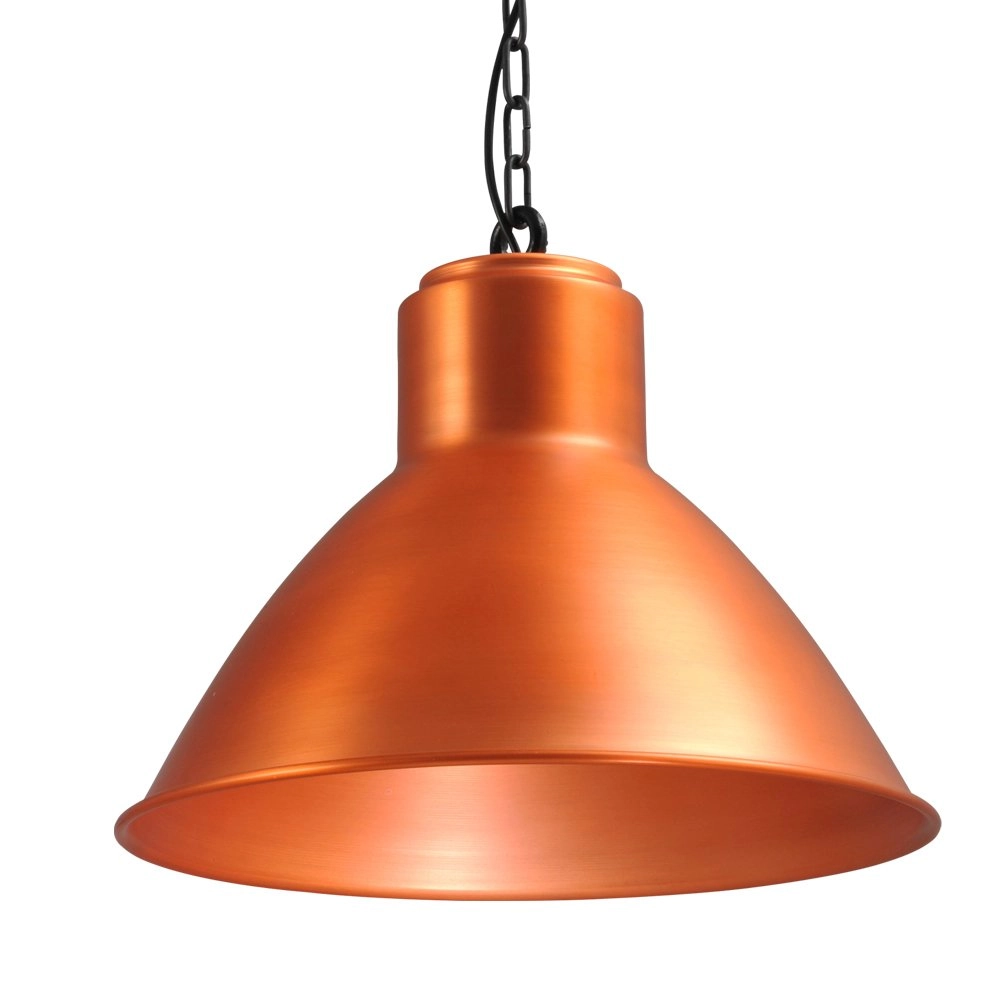 Pendant lamp Industria 44 44cm red copper with black Masterlight 8718121237428