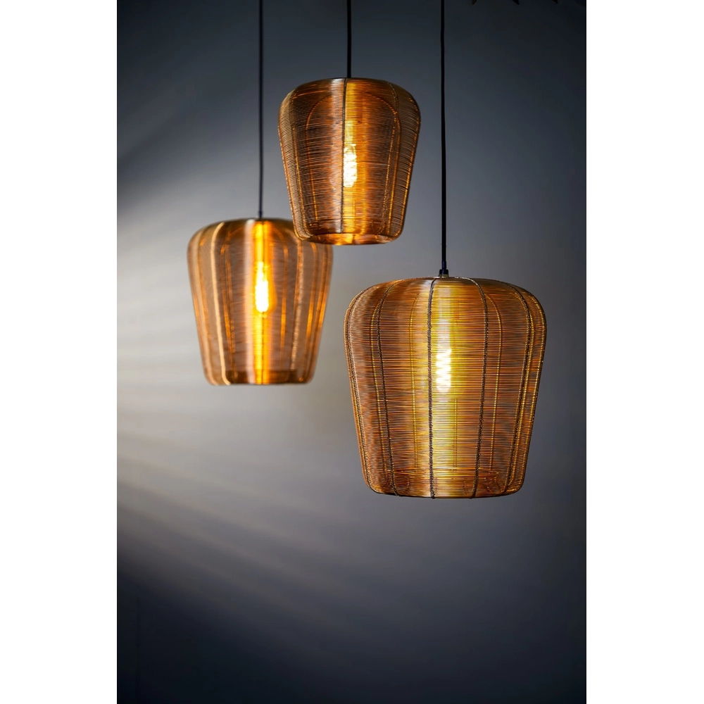 Golden pendant lamp Adeta Ø 31cm Light & Living 8717807601041