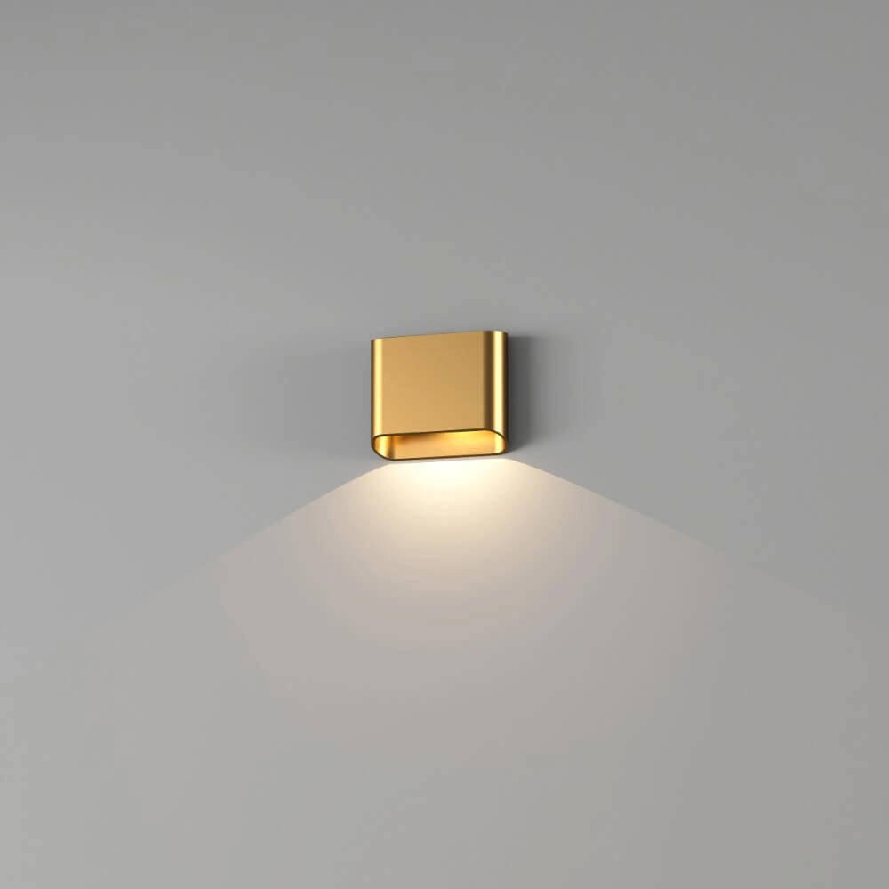Wall lamp Diaz 1L Warm gold