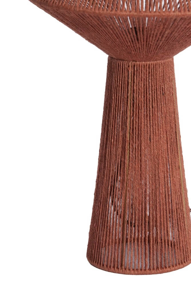 Red table lamp Fugia Ø 36cm Light & Living 8717807701833