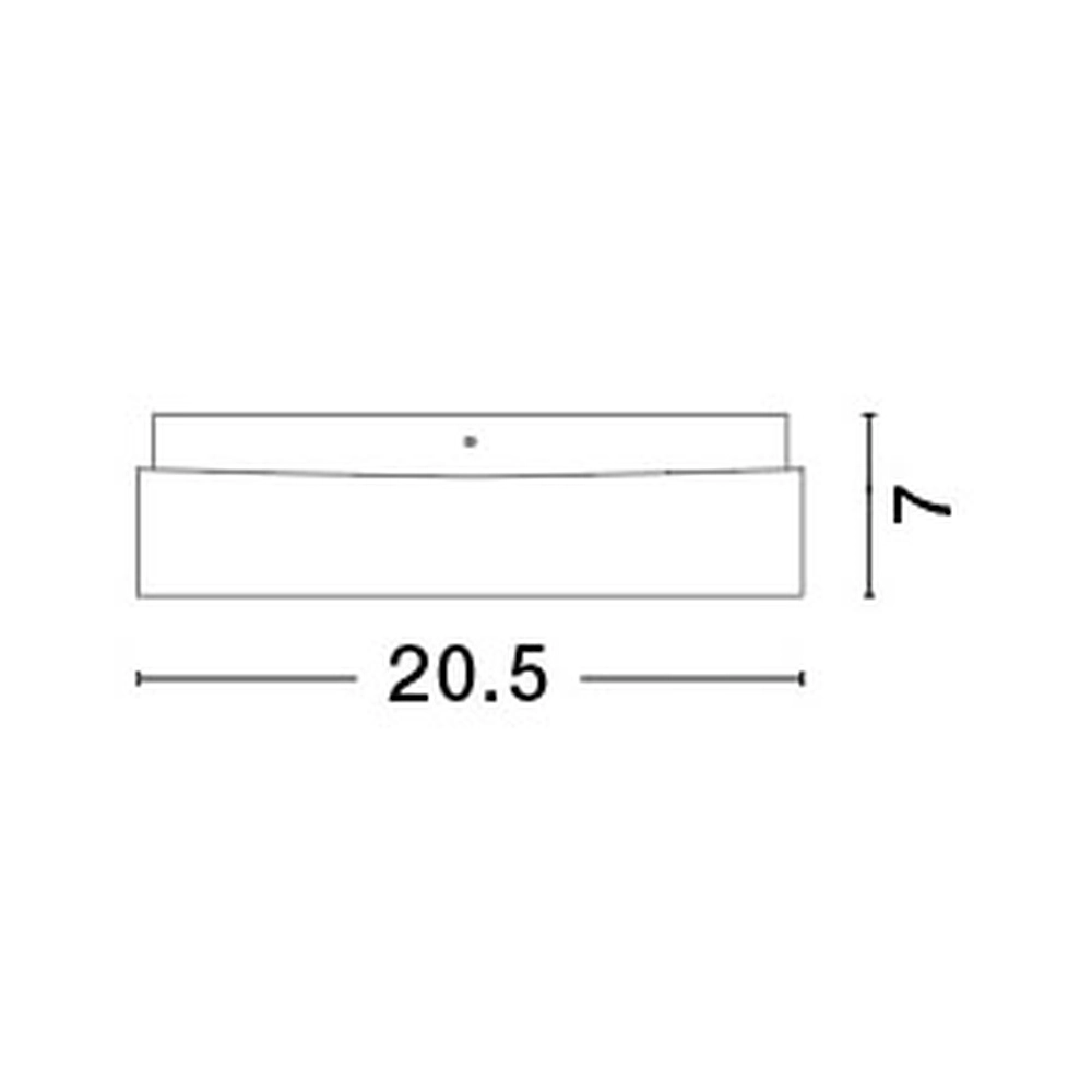 Ceiling lamp Cube square 20.5cm Lyora 5212017405791