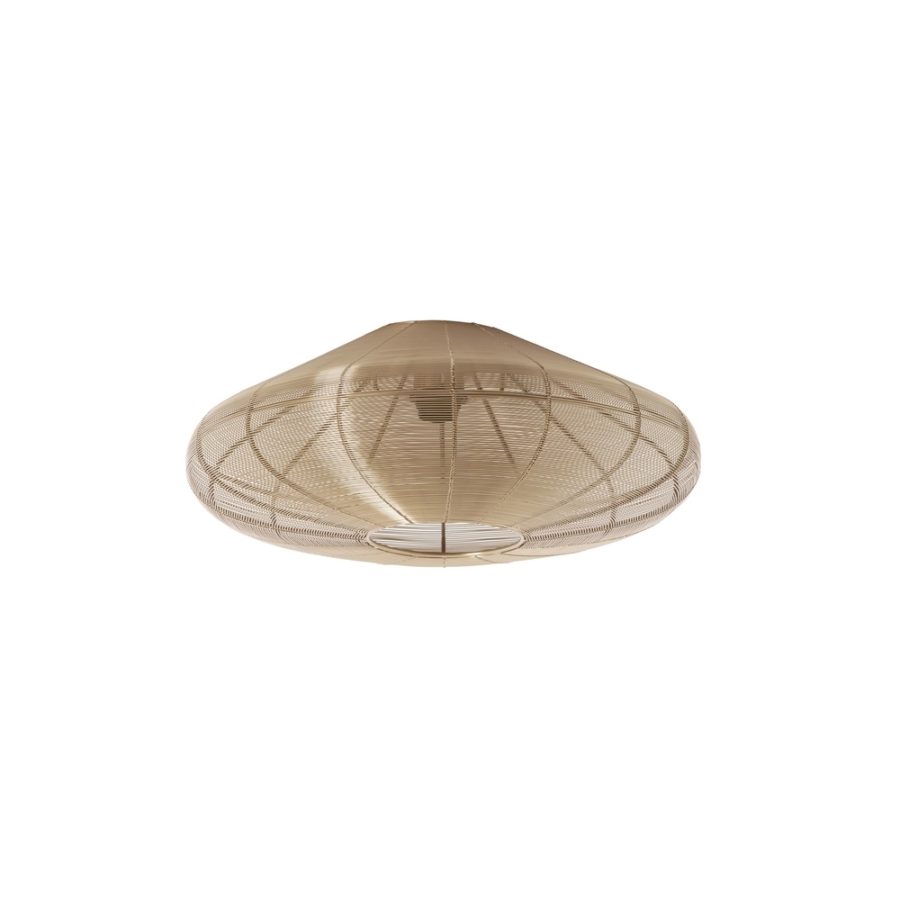 Metal ceiling lamp Bahoto Ø 51cm - light gold