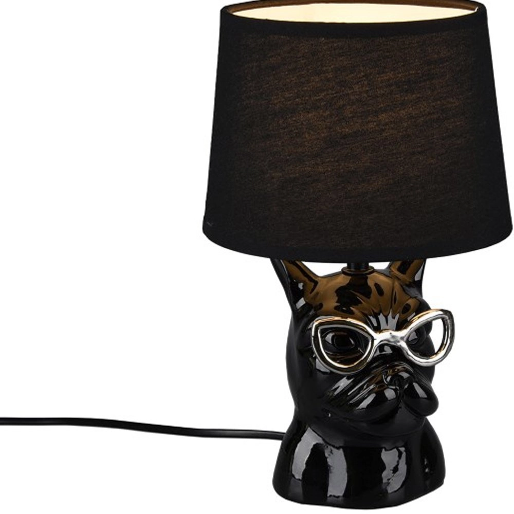 Table lamp Dosy 23cm black Trio 4017807411713