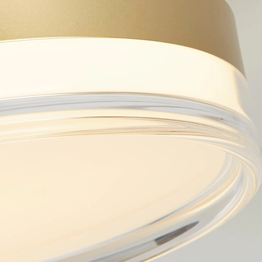 Ceiling lamp Cyprus Ø 40cm gold Searchlight 5053423273723