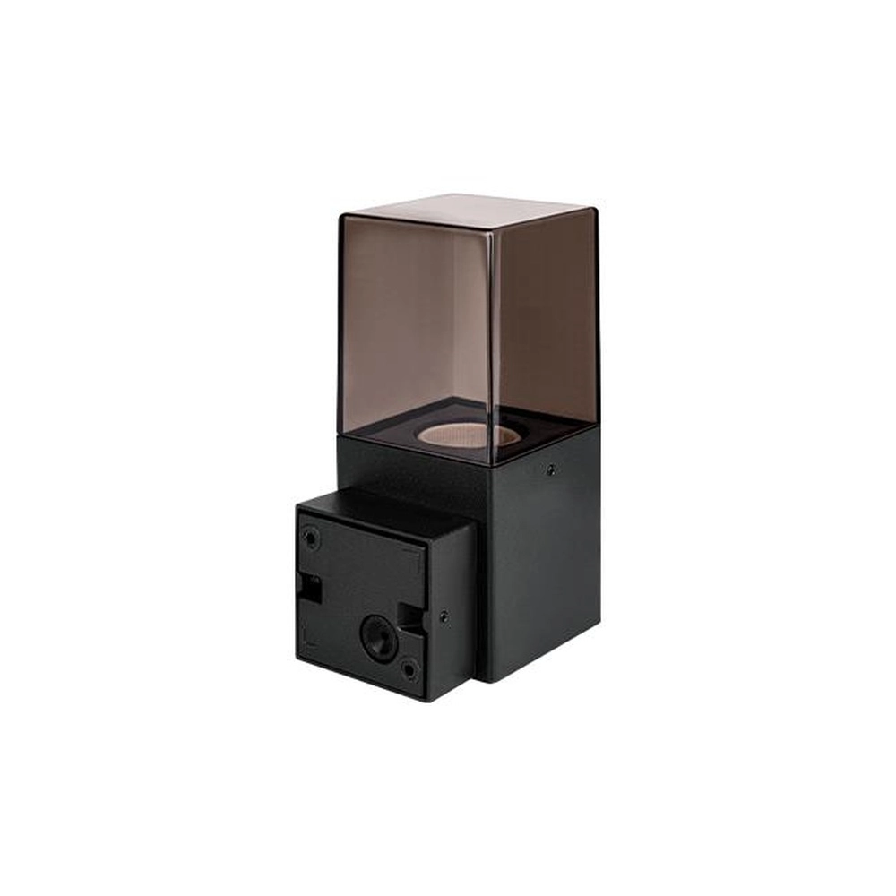 Modern wall lamp Denver black with smoke glass Lyora 5904703019640