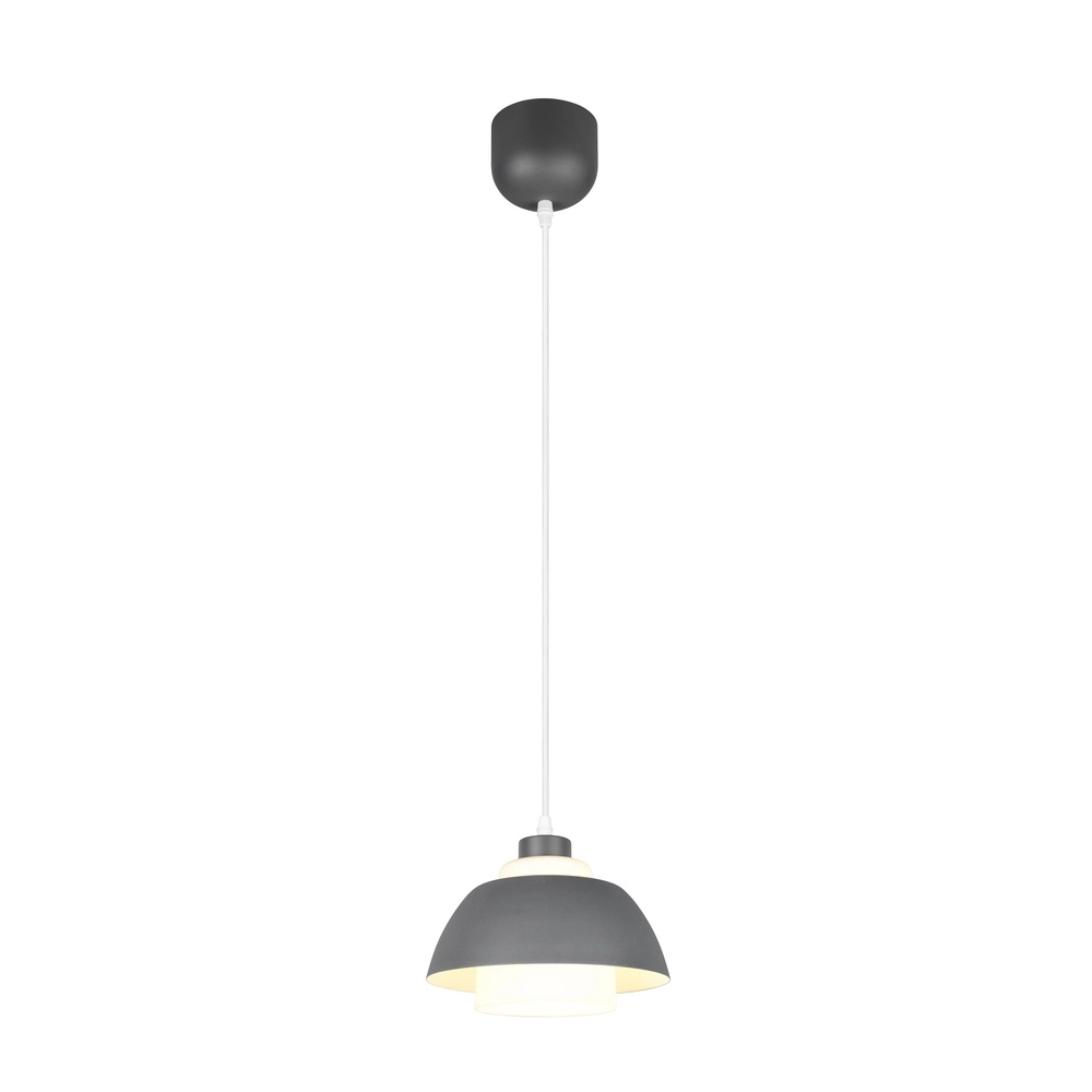 Design pendant lamp Tilos anthracite Ø 23cm Trio 4017807682403