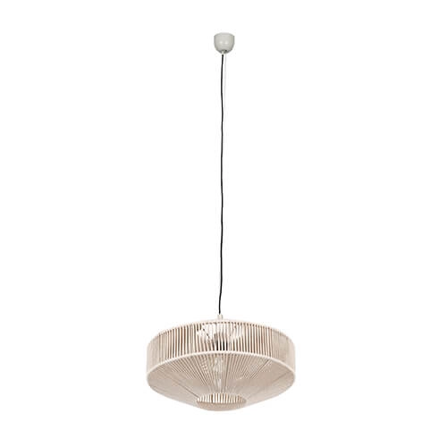 Rope Pendant Light Svea Ø 46cm Trio 4017807617252