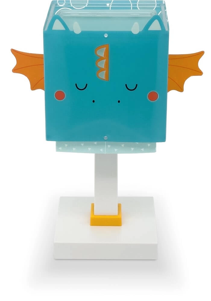 Designer table lamp Little Dragon blue with white Dalber 8420406643816