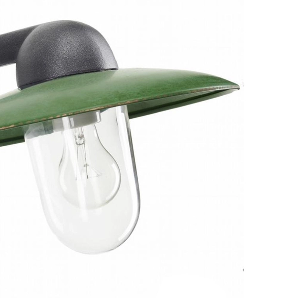 Industry outdoor lamp Fabrique anthracite with retro green KS Verlichting 8714732118897
