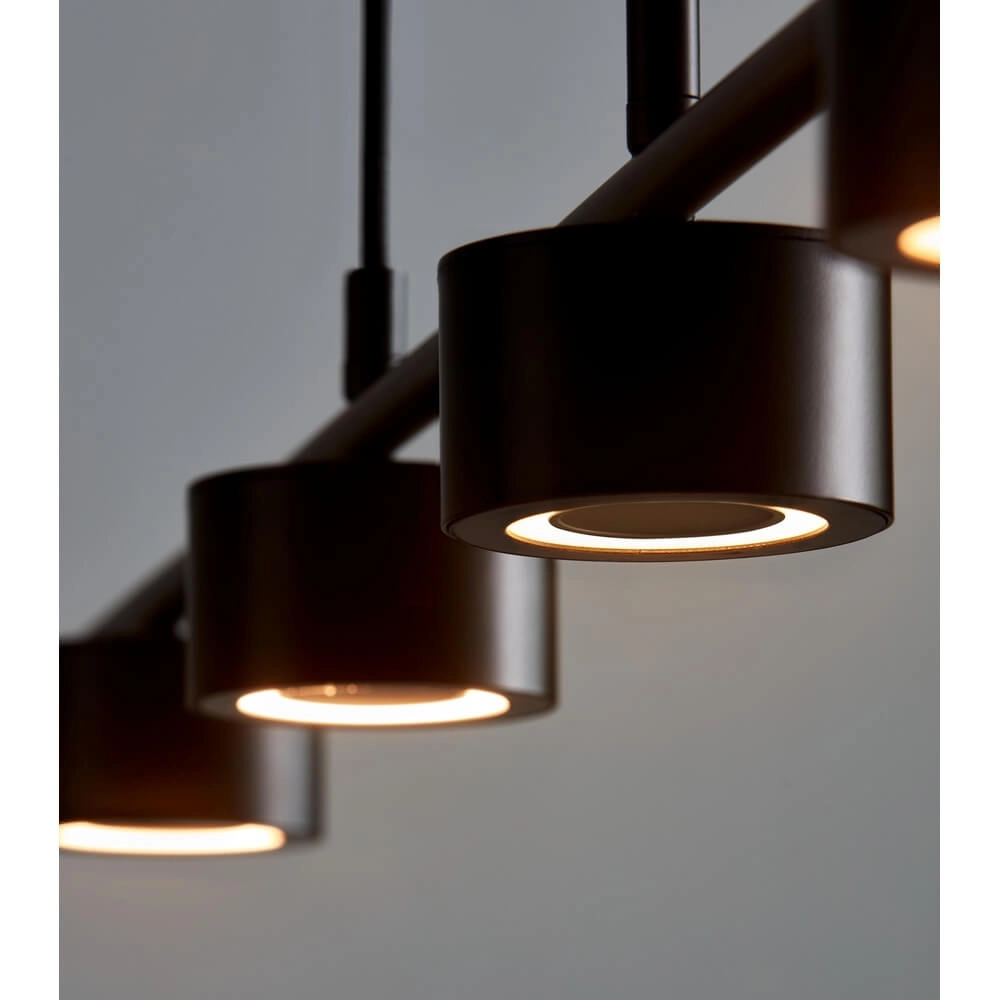 4-light pendant lamp Clyde Black design Nordlux 5704924001161