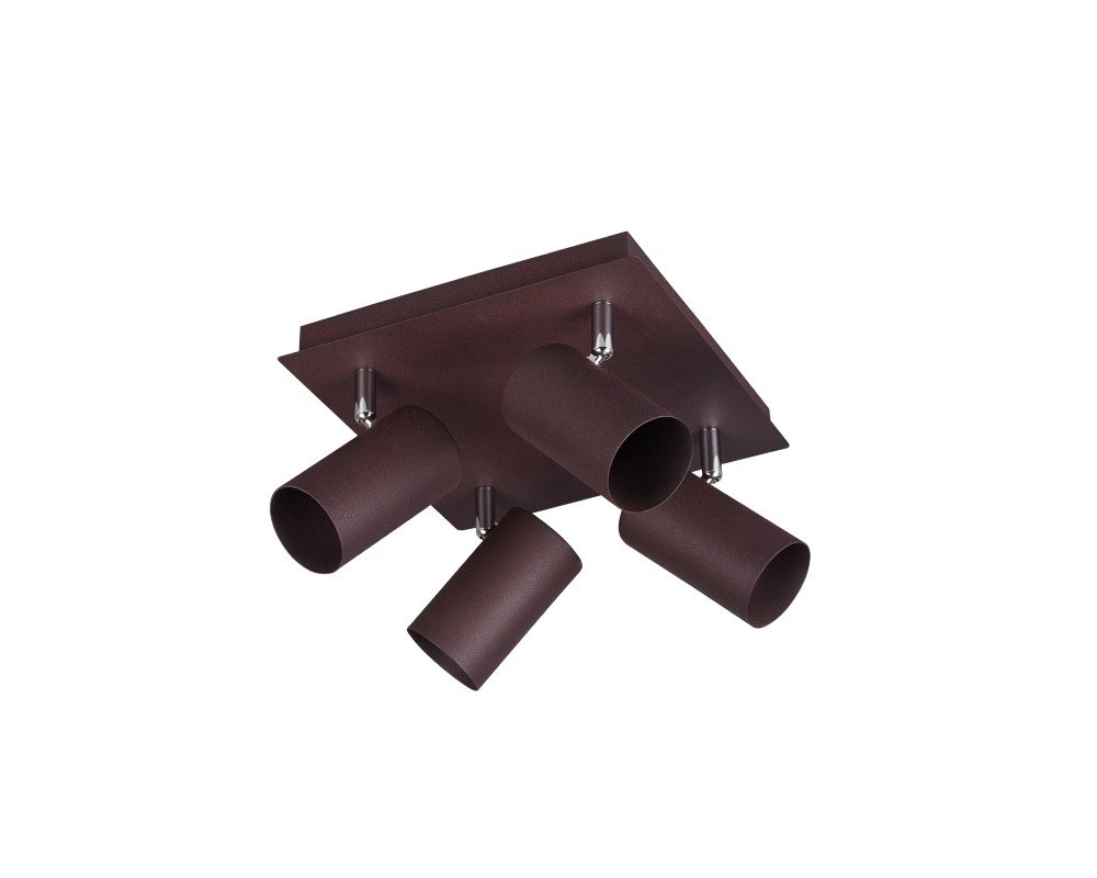 Spotlight Marley 4-light brown Trio 4017807408683