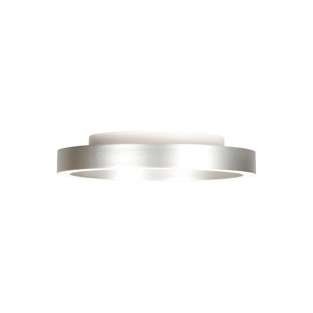 Design ceiling lamp Ringlux brushed metal Ø 30cm Steinhauer 8712746180916