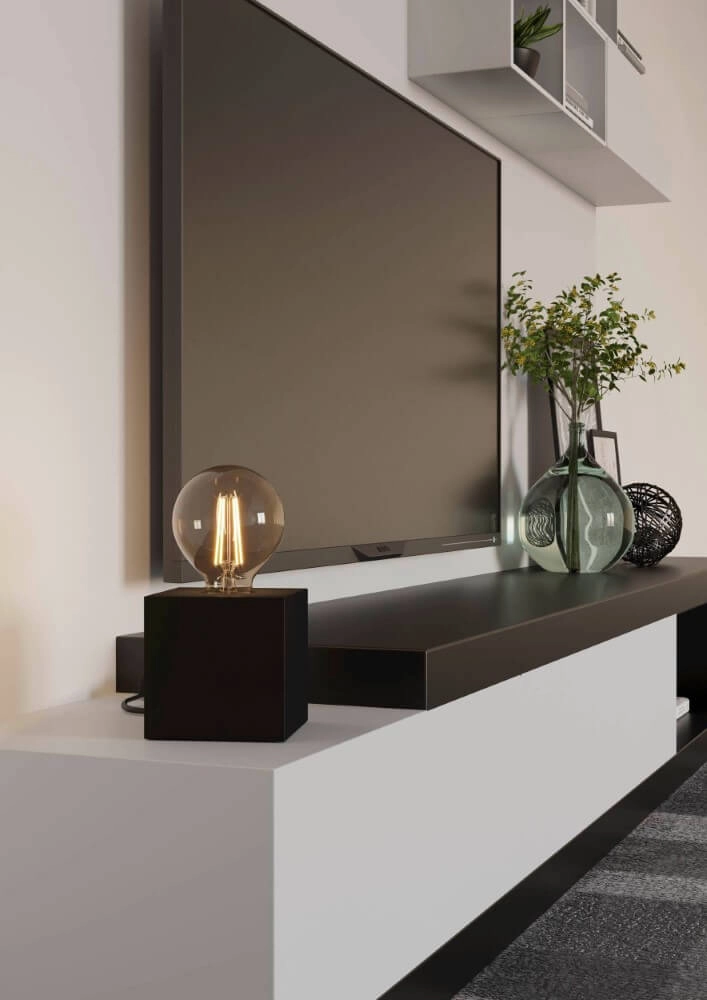 Table block Prestwick 2 dark bronze Eglo 9002759435493