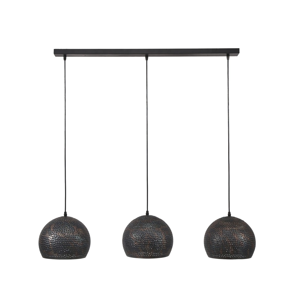 Hole pendant lamp Punch 3 balls Ø 25cm Lyora 8716803512849