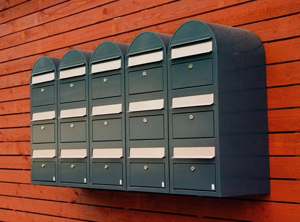 Mailbox Trio 7016 i Dark grey Bobi 6417237015143