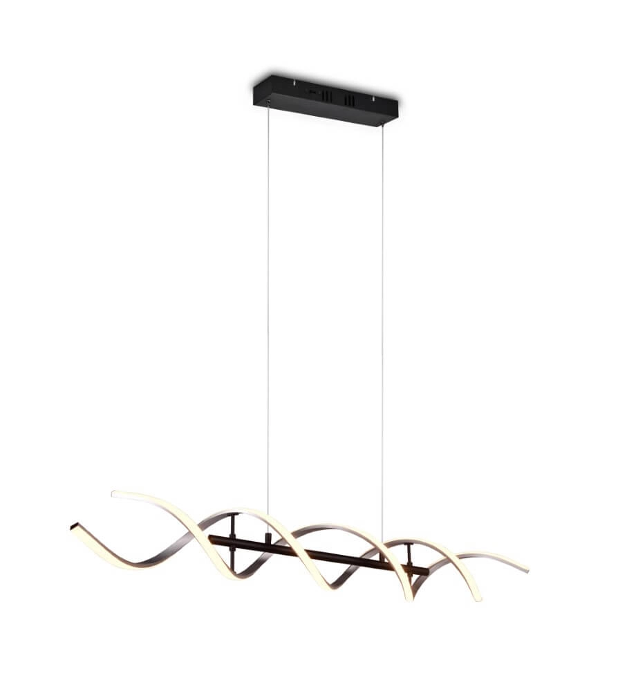 Design LED hanging lamp Sequence brushed metal Trio 4017807540710