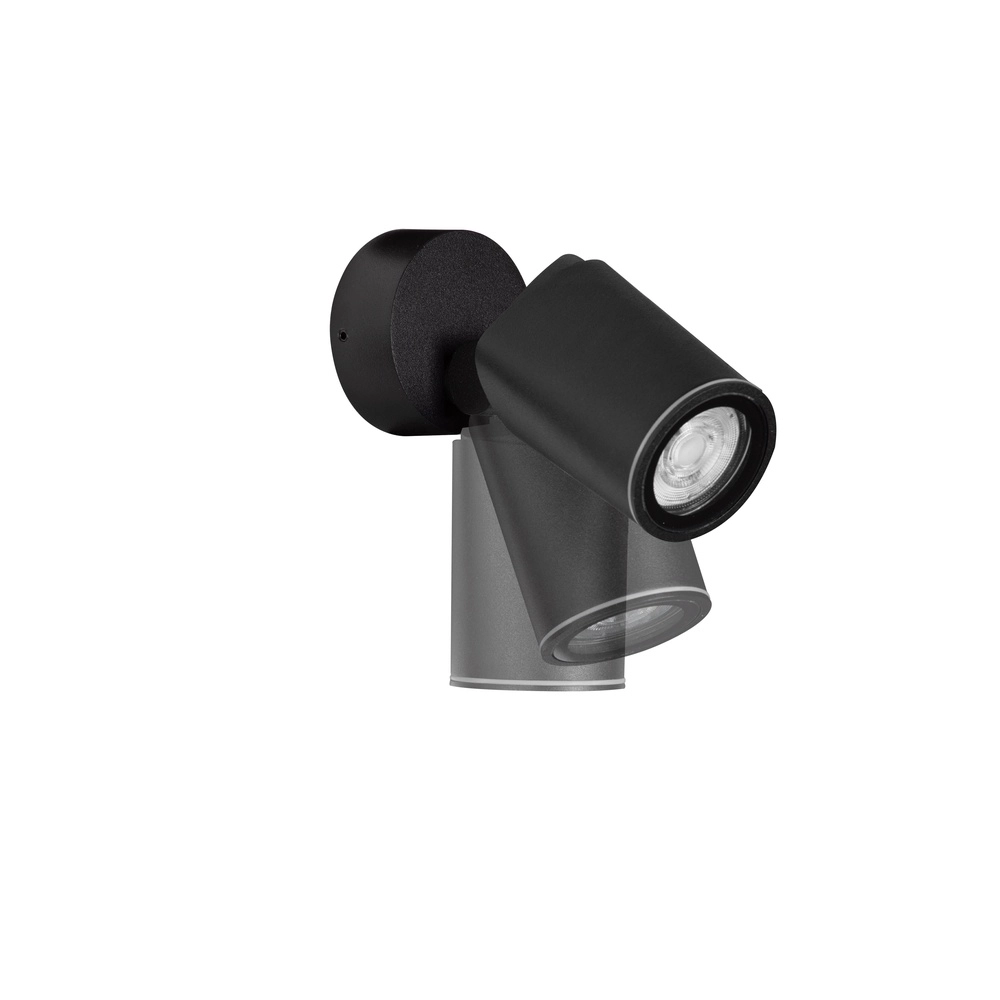 Wall spotlight Spy black