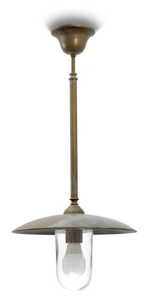 Country Pendant Lamp Transimeno M - aged brass