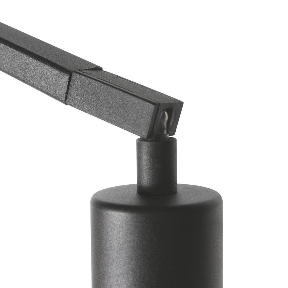 Floor lamp Zig-Zag black with white inside Ø 48cm Steinhauer 8712746179361