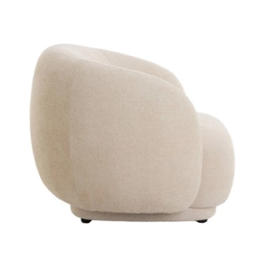 Chair 93x87x73 cm Ovito crème Light & Living 8717807712464