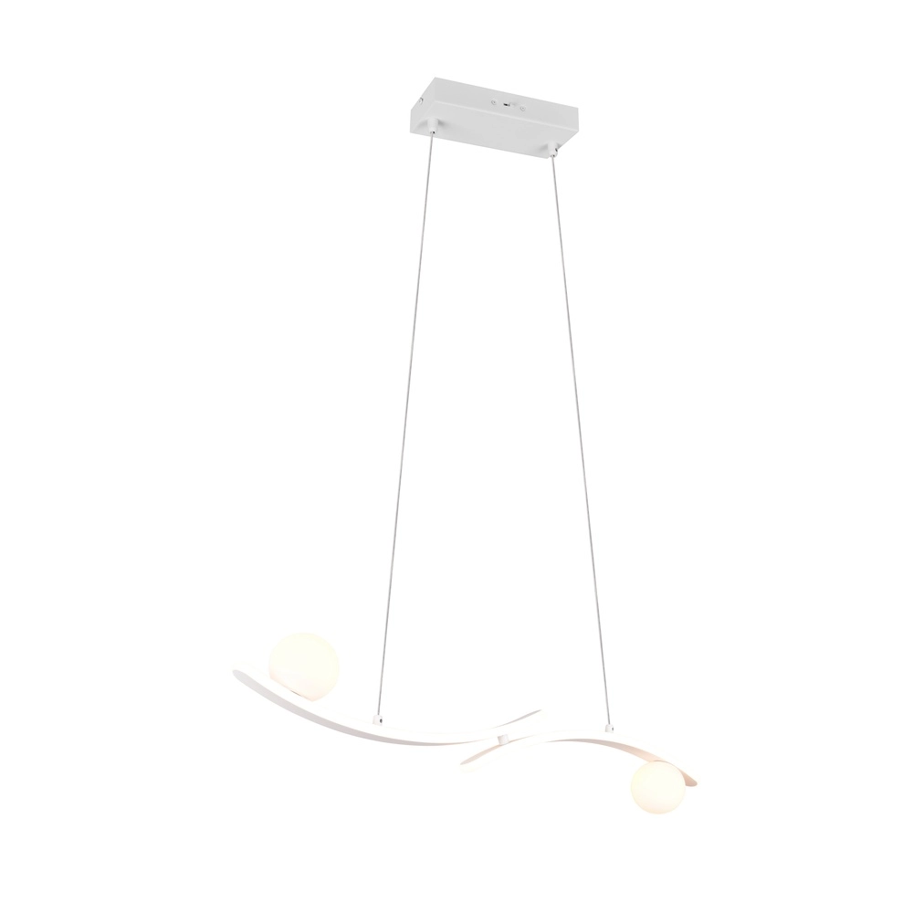 Design pendant lamp Napoli white Trio 4017807683509