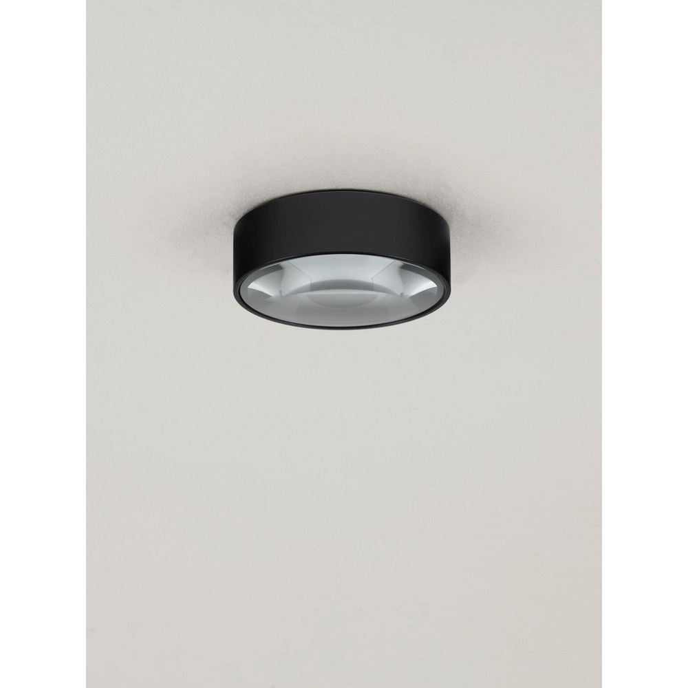 Sleek ceiling lamp Grix Black Lyora 5212017496362