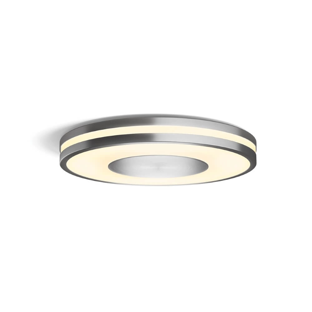 Ceiling light Hue Being - White Ambiance Ø 34.8cm stainless steel Philips 8719514341111