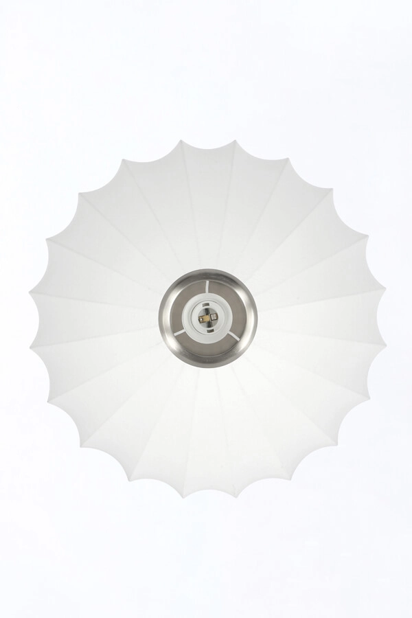 Japandi ceiling lamp Fay Ø 50cm white Light & Living 8717807760458