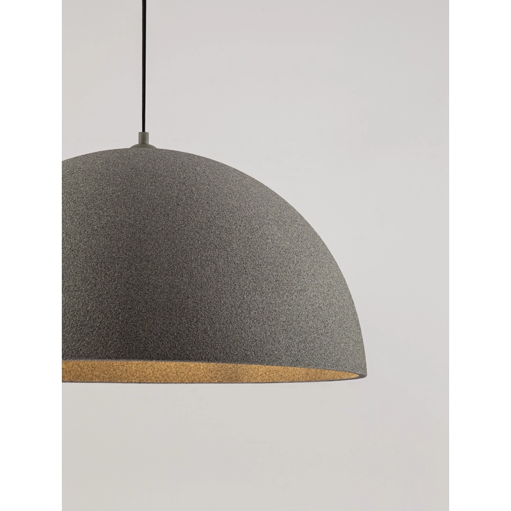 Pendant lamp Starla grey Ø 60cm Lyora 5212017476814
