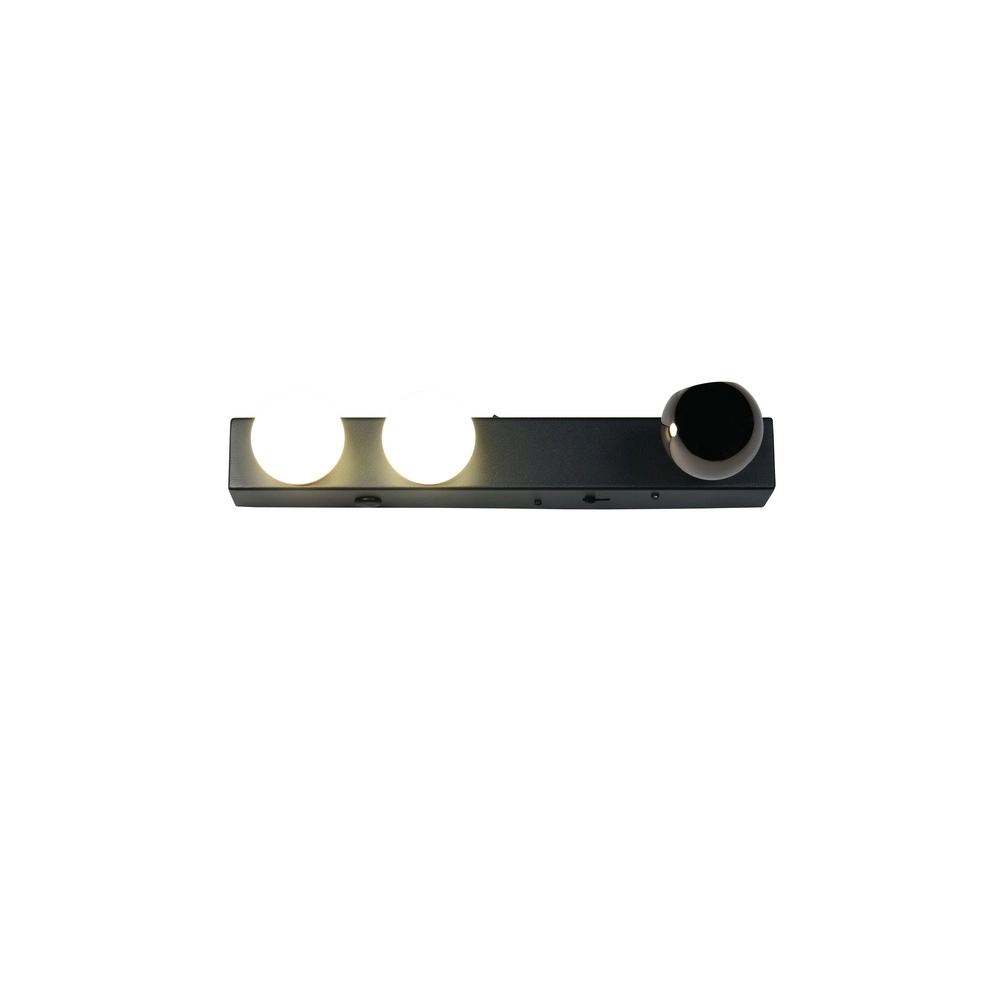 Wall lamp Arpino black 30cm Trio 4017807683622