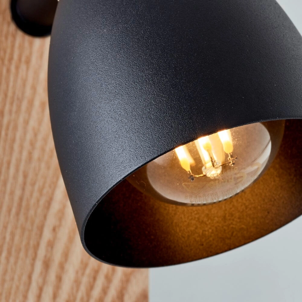 Wall lamp Daintree black Brilliant 4004353408663