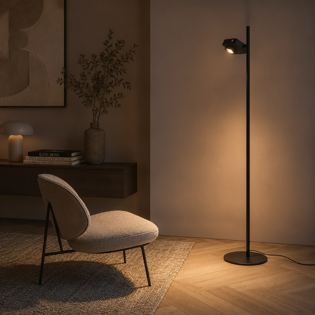 Floor lamp Kedros black