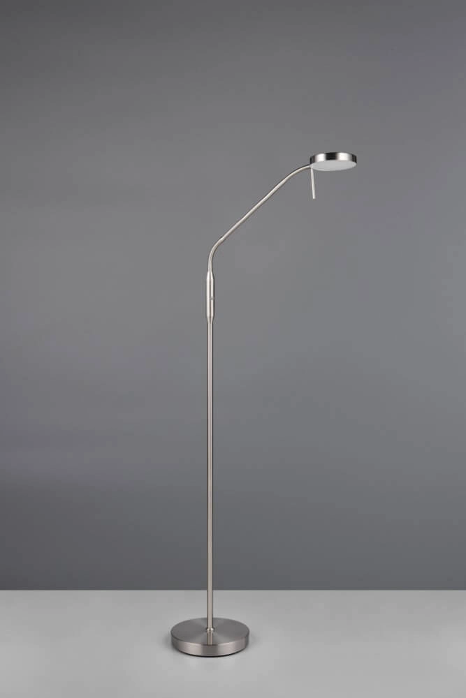 Stainless steel reading lamp Moreno Rechargeable Trio 4017807618020