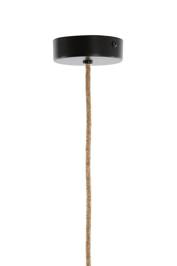 Japandi pendant lamp Makassar cream Ø 50cm Light & Living 8717807706456