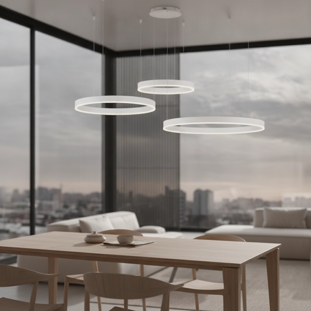Pendant lamp Motif white multi 2700-6500K