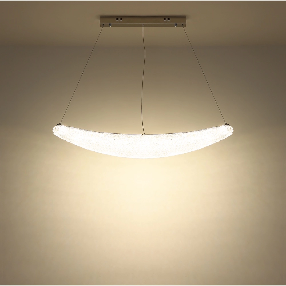 Pendant lamp Kristalla chrome Globo 9007371566785