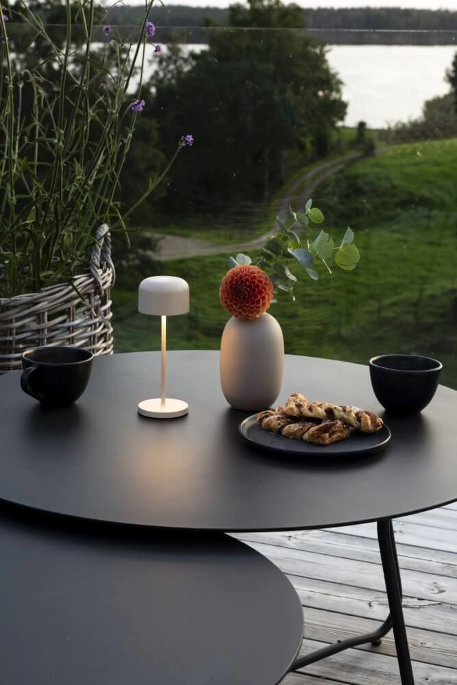 Rechargeable table lamp Lille mini Sand color KonstSmide 7318307835335