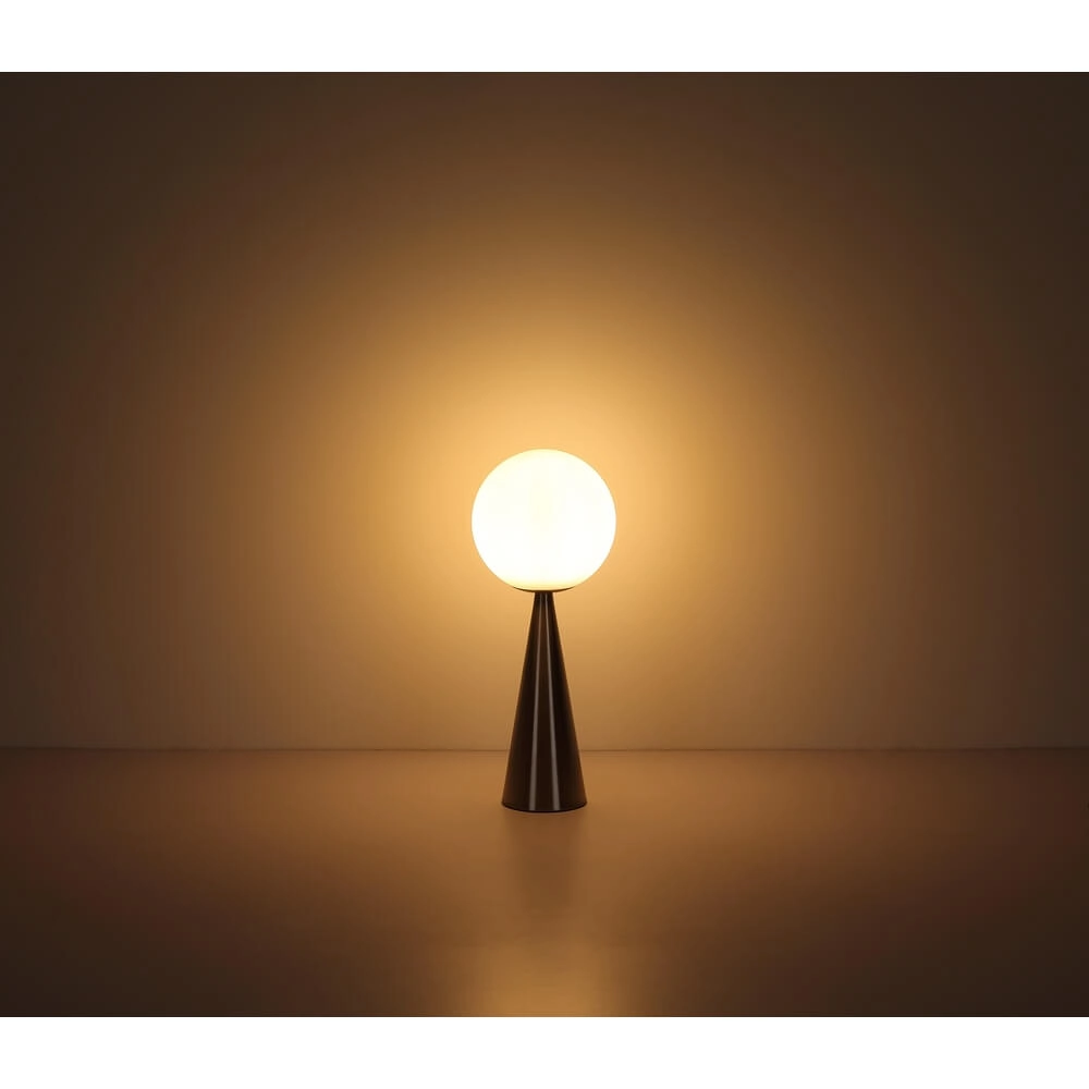 Table lamp Pinpal with white convex glass Globo 9007371447343